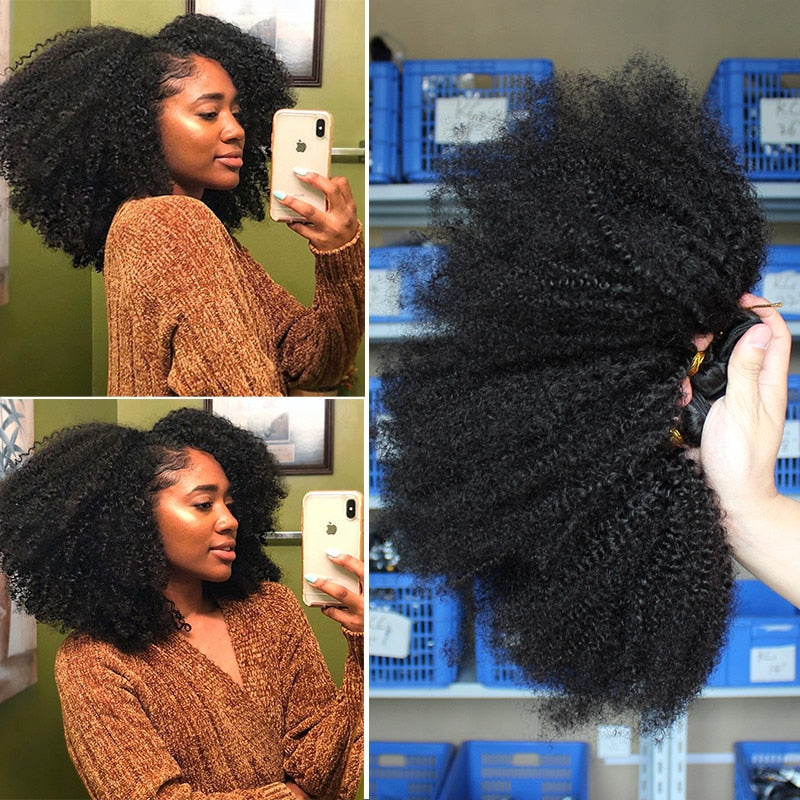 Kinky Curly Hair Weave