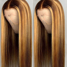 Load image into Gallery viewer, Honey Blonde Ombre Lace Closure
